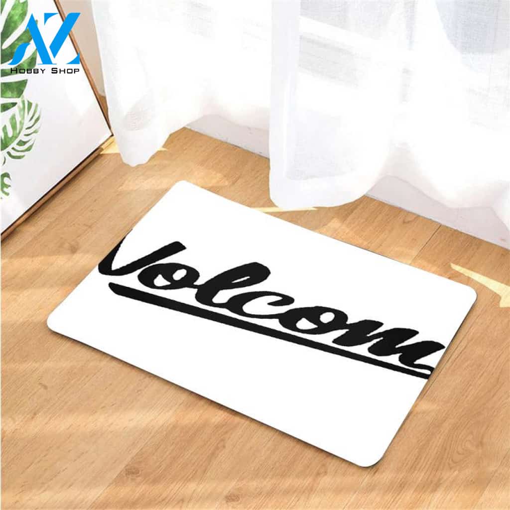 baseball font volcom skateboards doormats