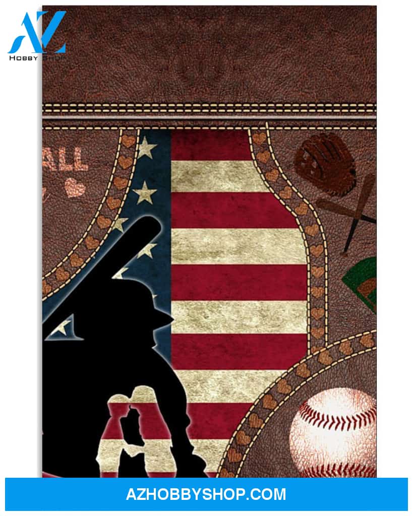 Baseball Love Of Mom Gift For You Canvas And Poster Wall Decor Visual Art