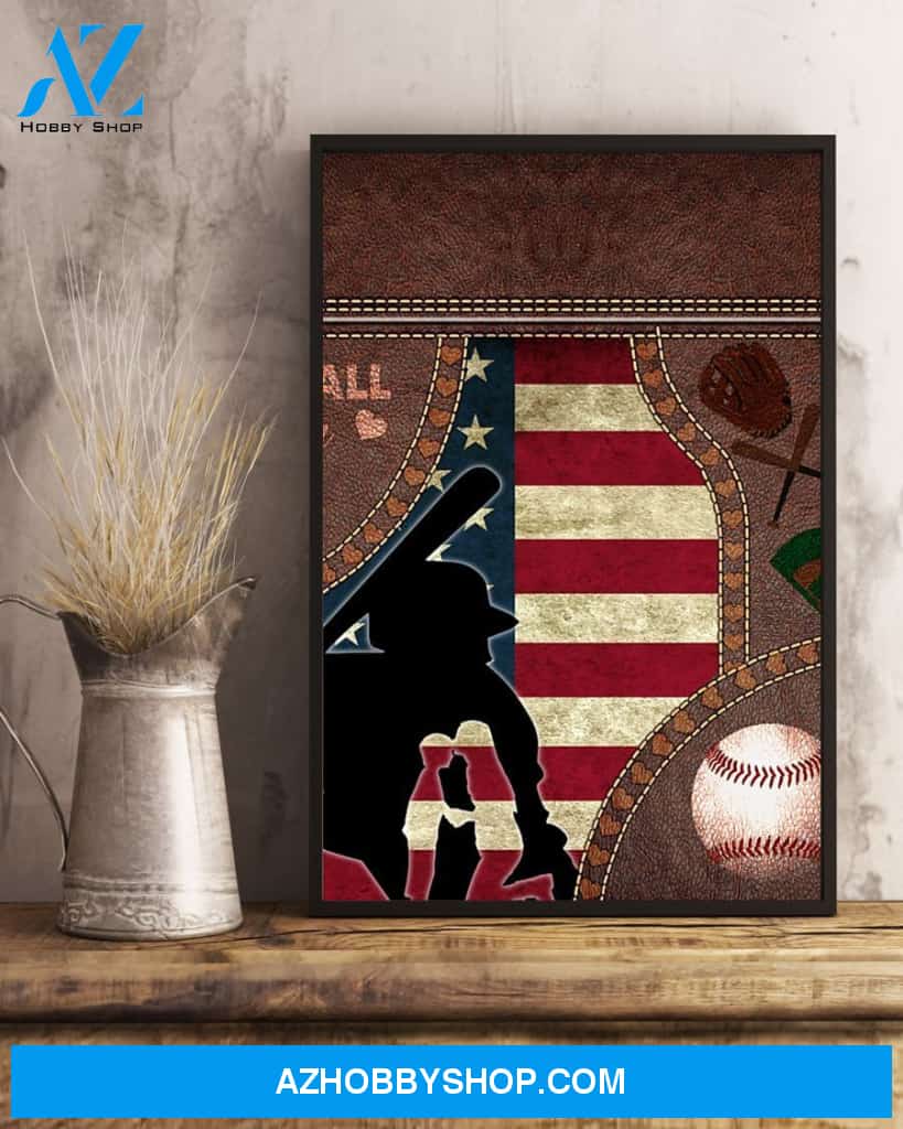 Baseball Love Of Mom Gift For You Canvas And Poster Wall Decor Visual Art