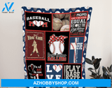 Baseball Mom Play Baseball Fleece Blanket Gift For Baseball Lovers Gift For Family Birthday Gift Home Decor Bedding Couch Sofa Soft And Comfy Cozy