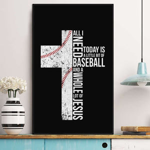 Baseball Poster, Canvas Vintage Style, Baseball Gifts NTB0310B01CL