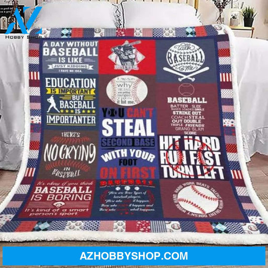 Baseball Throw Blanket