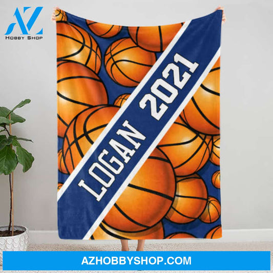 Basketball Lover Custom Blanket Gift For Sport Lovers