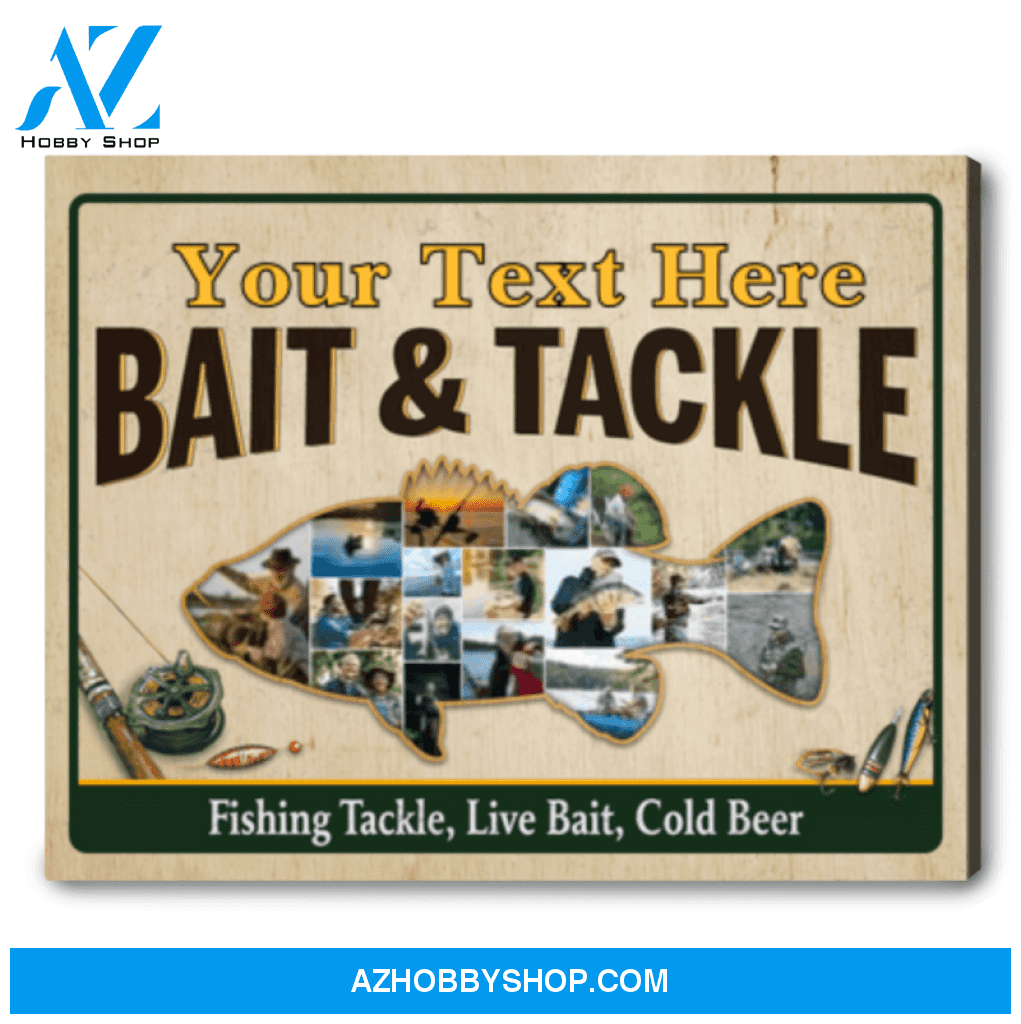 Bass Fish Photo Collage Housewarming Gift Ideas For Family