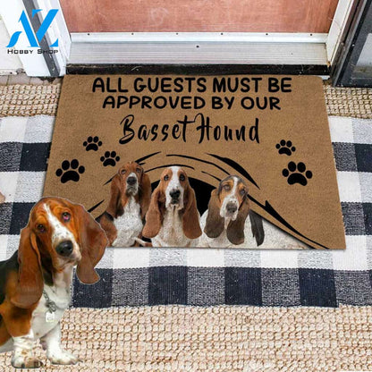 Basset Hound Approved Doormat Home Decor – Doormat
