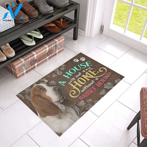 Basset Hound Home Doormat - Welcome Mat - Home Decor