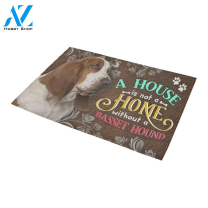 Basset Hound Home Doormat - Welcome Mat - Home Decor