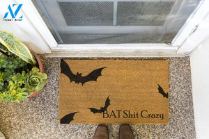 Bat Shit Crazy Doormat by Funny Welcome | Welcome Mat | House Warming Gift