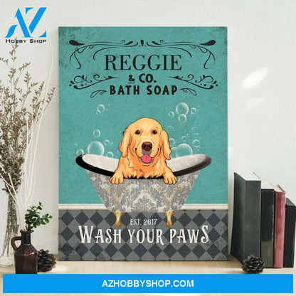 Bath Soap Company - Personalized Custom Canvas - Gifts For Dog Lovers