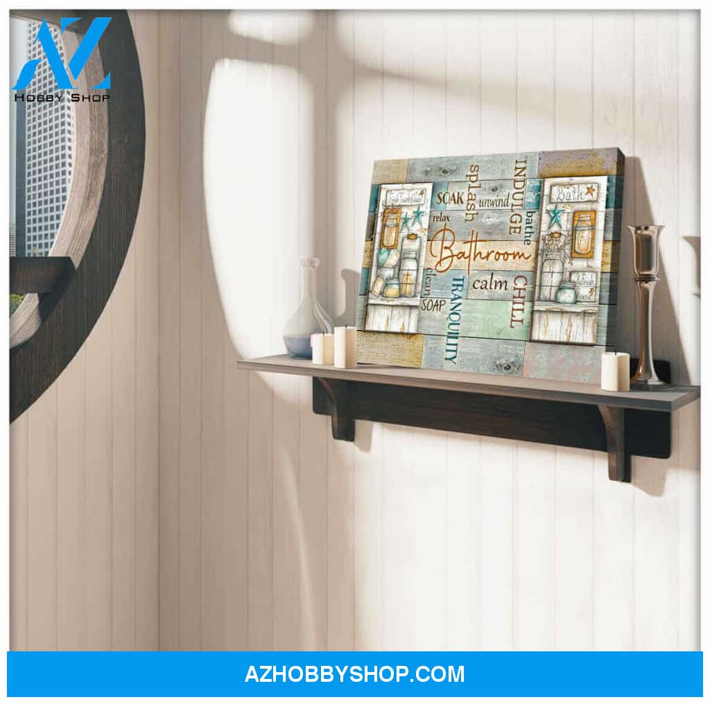 Bathroom Canvas Wall Art Decor Wall Decor Visual Art