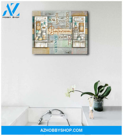 Bathroom Canvas Wall Art Decor Wall Decor Visual Art