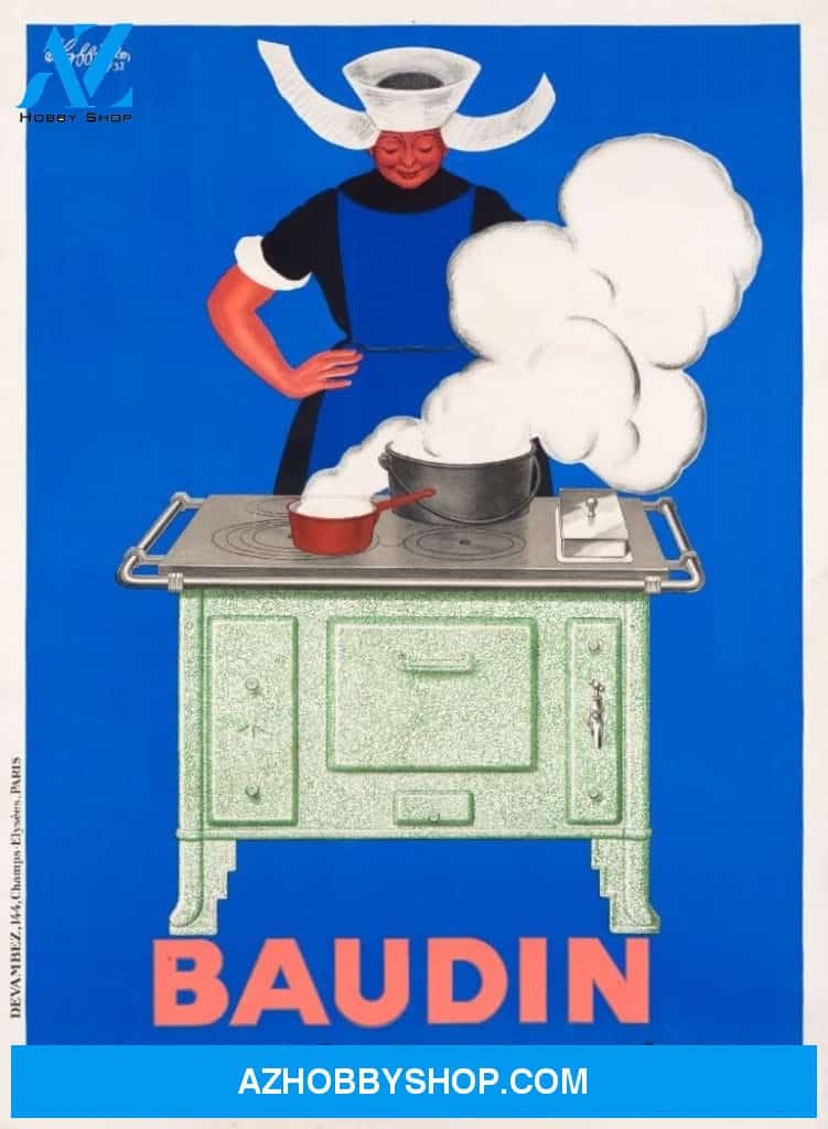 Baudin France C. 1933 - Vintage Poster