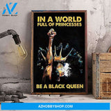 Be A Black Queen Canvas And Poster, Wall Decor Visual Art