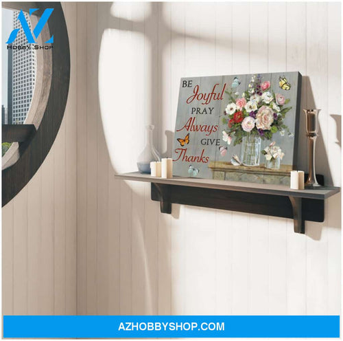 Be Joyful Butterfly Canvas Wall Art Decor Wall Decor Visual Art