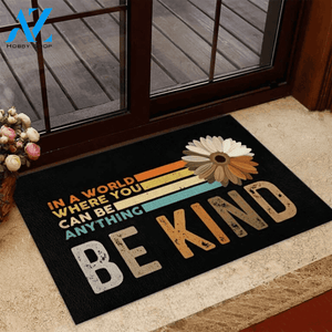 Be Kind African American Doormat | Welcome Mat | House Warming Gift