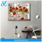 Be Kind Butterfly Wall Art Canvas Wall Decor Visual Art