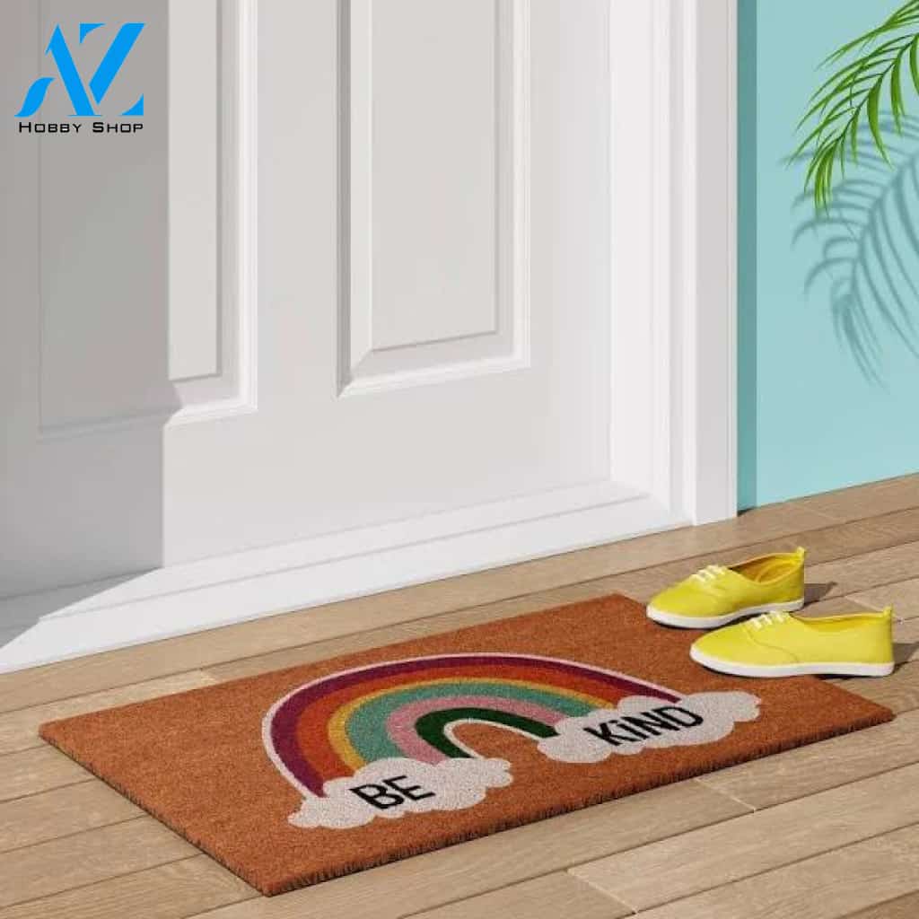 Be Kind' Doormat Natural - Sun Squad