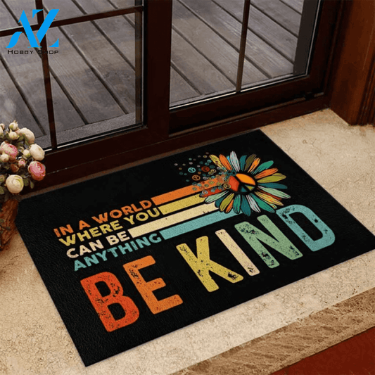Be Kind Hippie Doormat | Welcome Mat | House Warming Gift