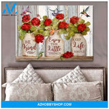 Be Kind Hummingbird Wall Art Canvas Wall Decor Visual Art