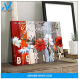 Be Kind Hummingbird Wall Art Canvas Wall Decor Visual Art