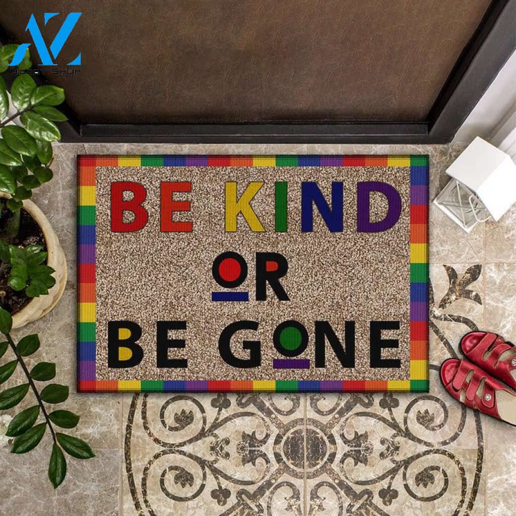 Be Kind or Be Gone Doormat, Kindness Doormat, Quote Doormat, Front Door Mat, Funny Welcome Doormat, Housewarming Gifts, Welcome Home Mat