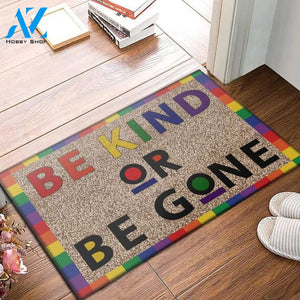 Be Kind or Be Gone Doormat, Kindness Doormat, Quote Doormat, Front Door Mat, Funny Welcome Doormat, Housewarming Gifts, Welcome Home Mat