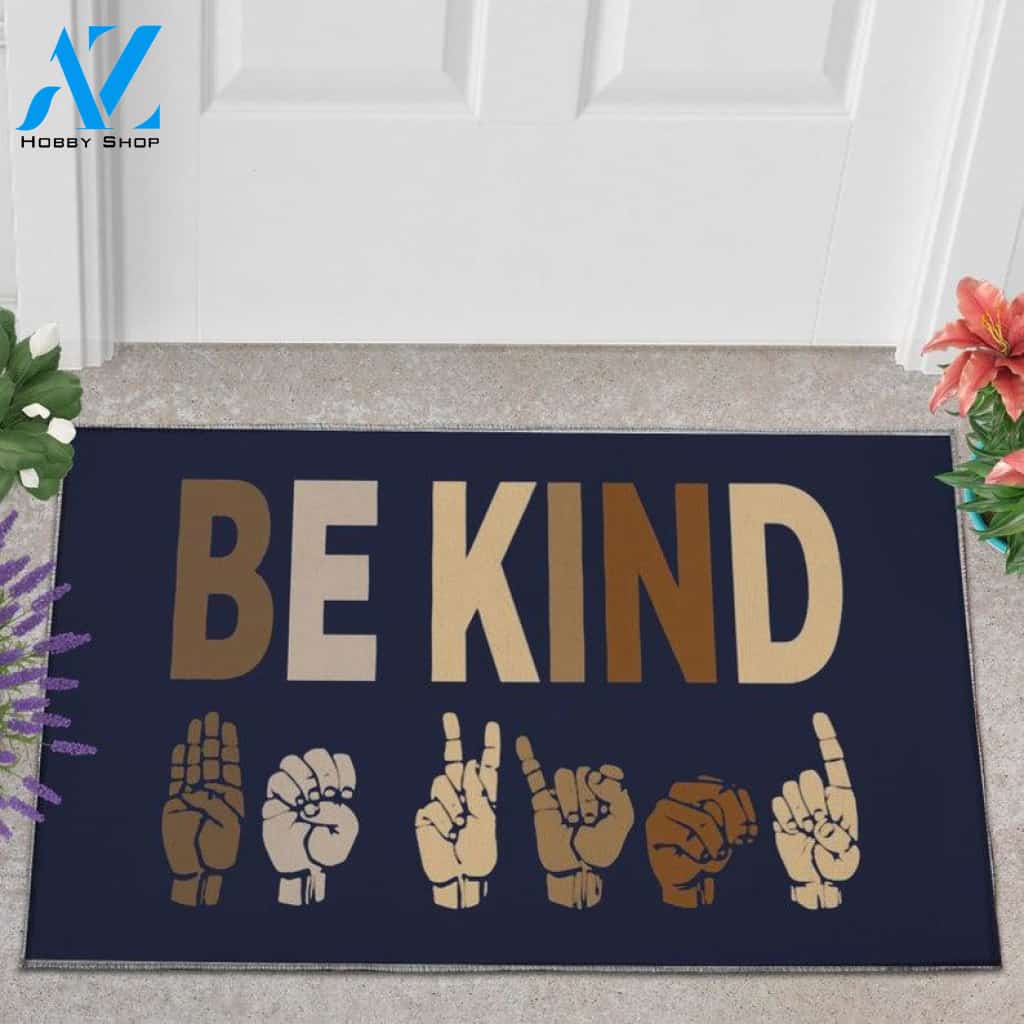 Be Kind vintage Doormat,Pride Doormat,Black Lives Matter Doormat,Welcome Mat,Kindness Doormat,BLM LGBTQ Doormat
