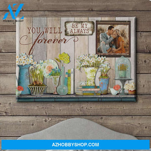 Be My Always - Personalized Custom Photo Canvas