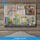 Be My Always - Personalized Custom Photo Canvas