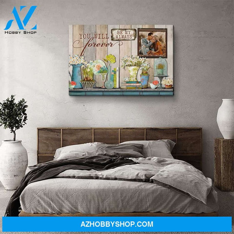 Be My Always - Personalized Custom Photo Canvas