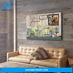 Be My Always - Personalized Custom Photo Canvas