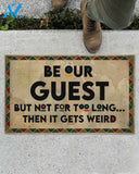 Be Our Guest Indoor And Outdoor Doormat Gift For Friend Family Birthday Gift Decor Warm House Gift Welcome Mat