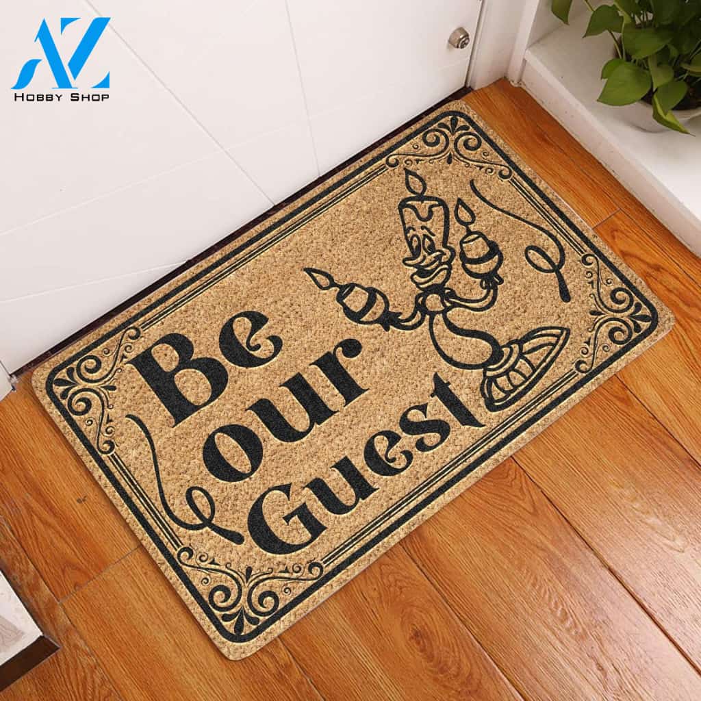 Be Our Guest Doormat | Welcome Mat | House Warming Gift | Christmas Gift Decor