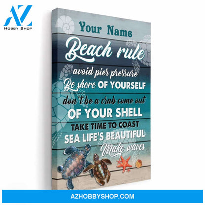 Be Shore Of Yourself Canvas