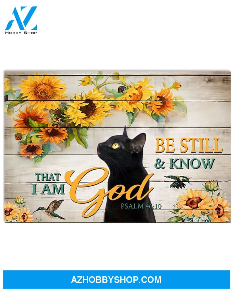 Be Still And Know That I Am God Easter Canvas And Poster, Wall Decor Visual Art, Wall Poster, My Poster Wall