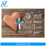 Be still and know that I am with you - Canvas