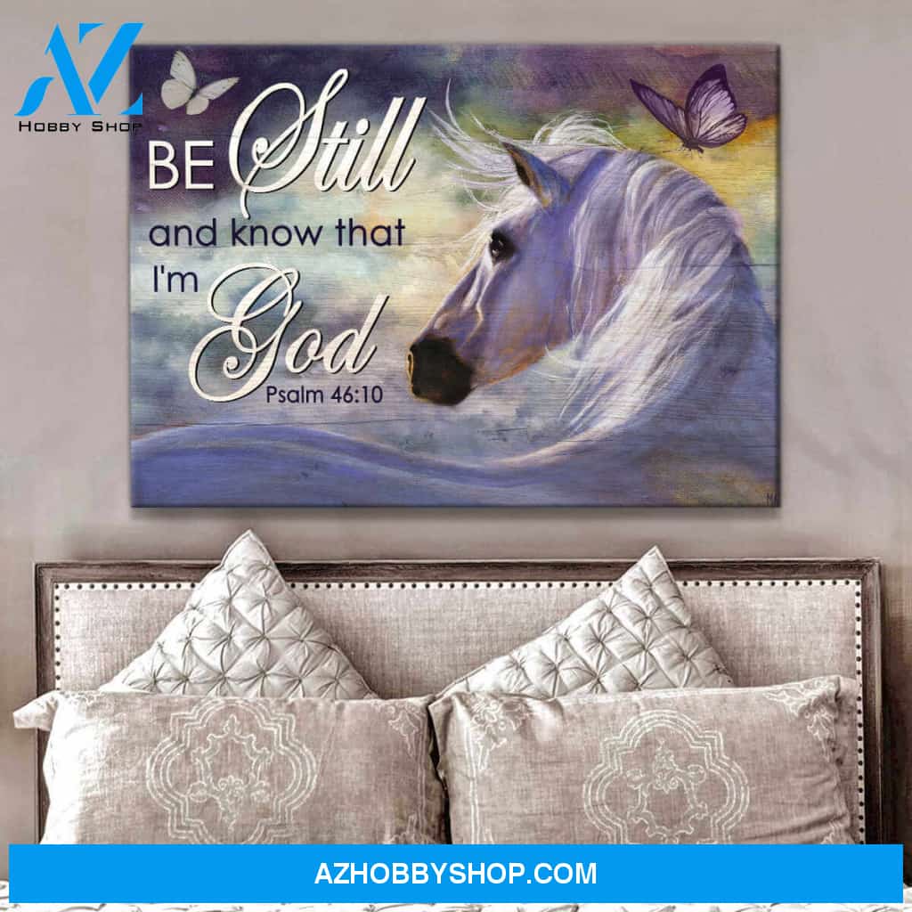 Be Still And Known That I'm God Canvas Wall Art, Wall Decor Visual Art