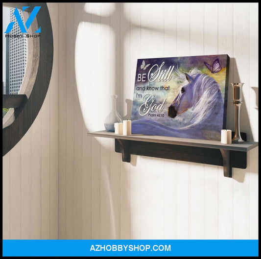 Be Still And Known That I'm God Canvas Wall Art, Wall Decor Visual Art
