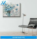 Be Still Butterfly Wall Art Canvas, Wall Decor Visual Art