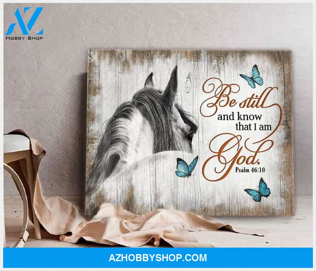 Be Still Horse Wall Art Canvas, Wall Decor Visual Art