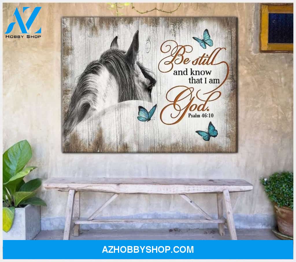Be Still Horse Wall Art Canvas, Wall Decor Visual Art