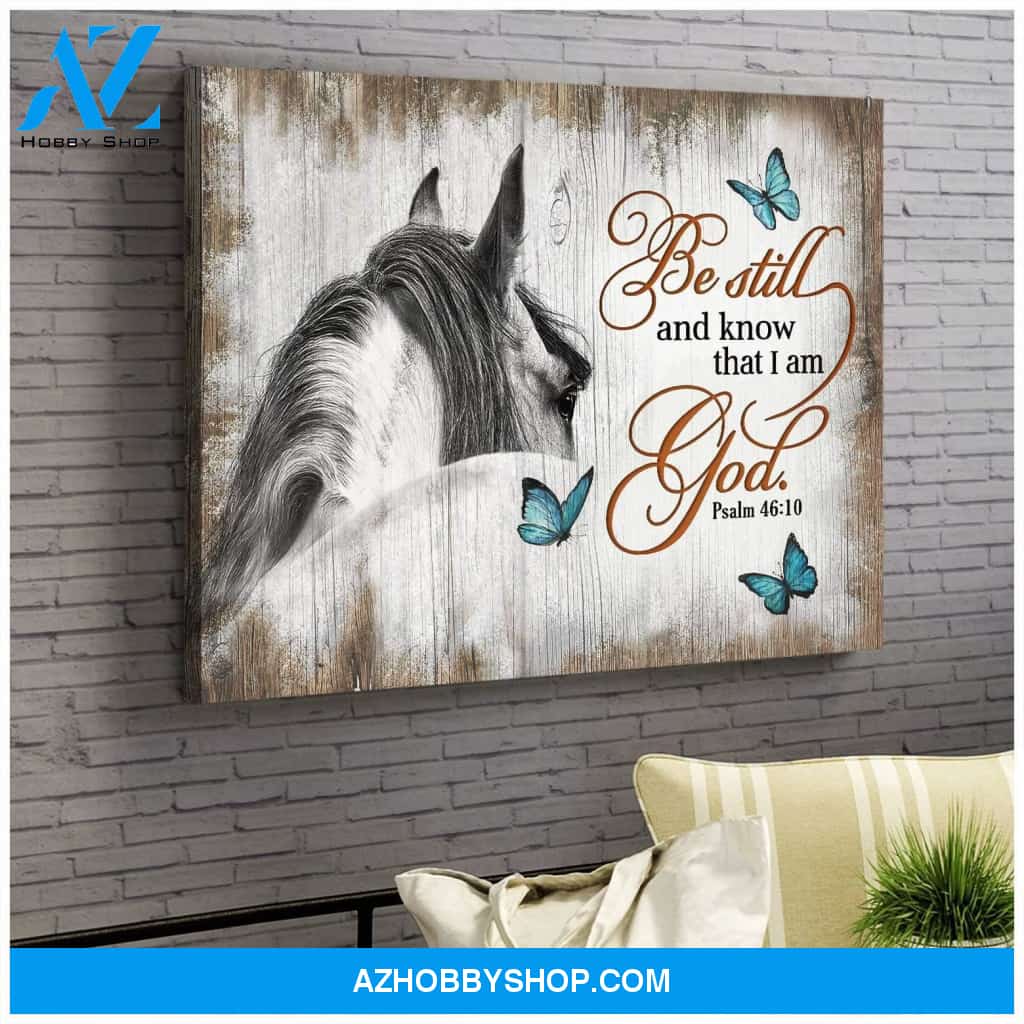 Be Still Horse Wall Art Canvas, Wall Decor Visual Art