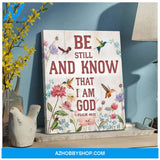 Be Still Hummingbird Wall Art Canvas, Wall Decor Visual Art