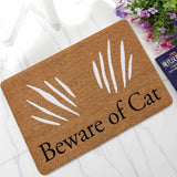 Be Ware Of Cat Doormat VA