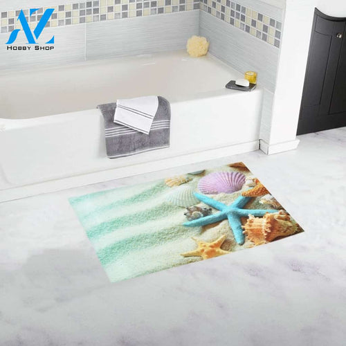 Beach Starfish Doormat Welcome Mat Housewarming Gift Home Decor Funny Doormat Best Gift Idea For Beach Lovers