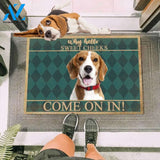 Beagle Come On In Doormat | Welcome Mat | House Warming Gift