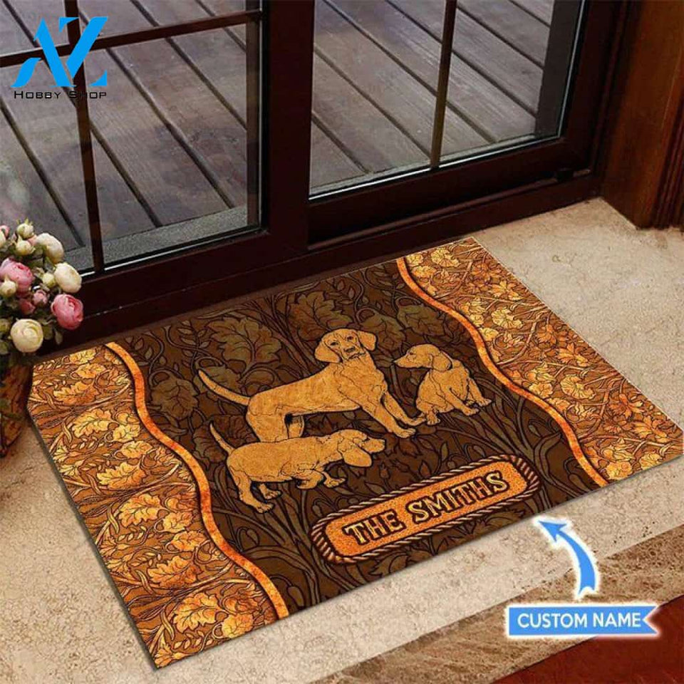 Beagle Unique Brown Custom Doormat | Welcome Mat | House Warming Gift