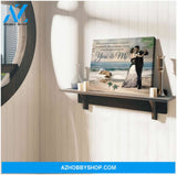 Beautiful Beach and Turtle Canvas You and Me Romantic Couple Wall Art Decor