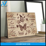 Beautiful Butterfly Canvas Live It Wall Art Decor