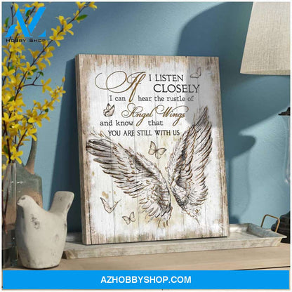 Eviral Store Beautiful Butterfly Canvas The Rustle Of Angel Wings Wall Art Decor – Butterfly Canvas Print Wall Art